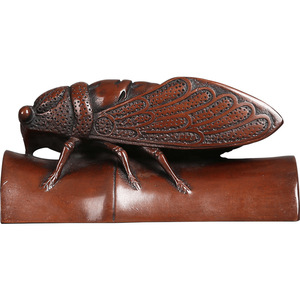 Prensapapeles de Cobre Copper World con Diseño de Cigarra, 10 cm, Decoración para Estudio, Regalo para el Día del Maestro - Product Image 4