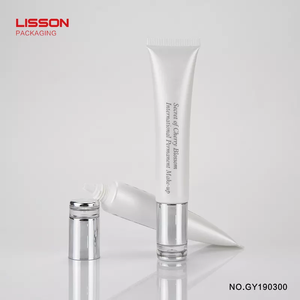 Fabbrica cinese cosmetici per la cura della pelle per gli occhi in Gel crema di plastica lungo ugello tubo imballaggio Uv goccioline di acqua tappo - Product Image 3