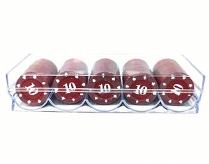 Fichas de Póker Personalizadas de Material PS al por Mayor, Directo de Fábrica, Impresión de Logotipo Personalizado, Fichas de Juego de Póker Texas para Casino - Product Image 6