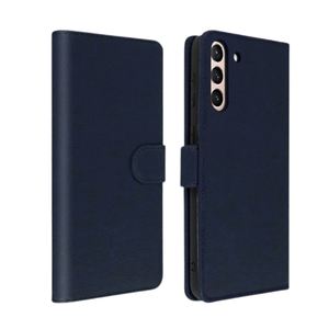 Custodia a Portafoglio in Ecopelle Blu Notte 11Pro Compatibile con Samsung Galaxy S21 Realme Google Motorola - Product Image 1