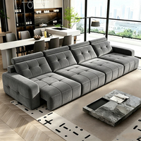 Sofá Cama Eléctrico Reclinable Zero Wall con Control por Voz y Control Remoto USB y Motor Silencioso, Sillón Reclinable para Salas de Estar Pequeñas