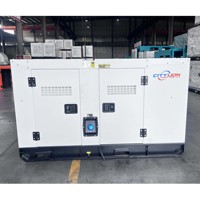 Générateur diesel 50 KVA 3 phases 40KW type silencieux démarrage automatique démarrage à distance châssis ouvert