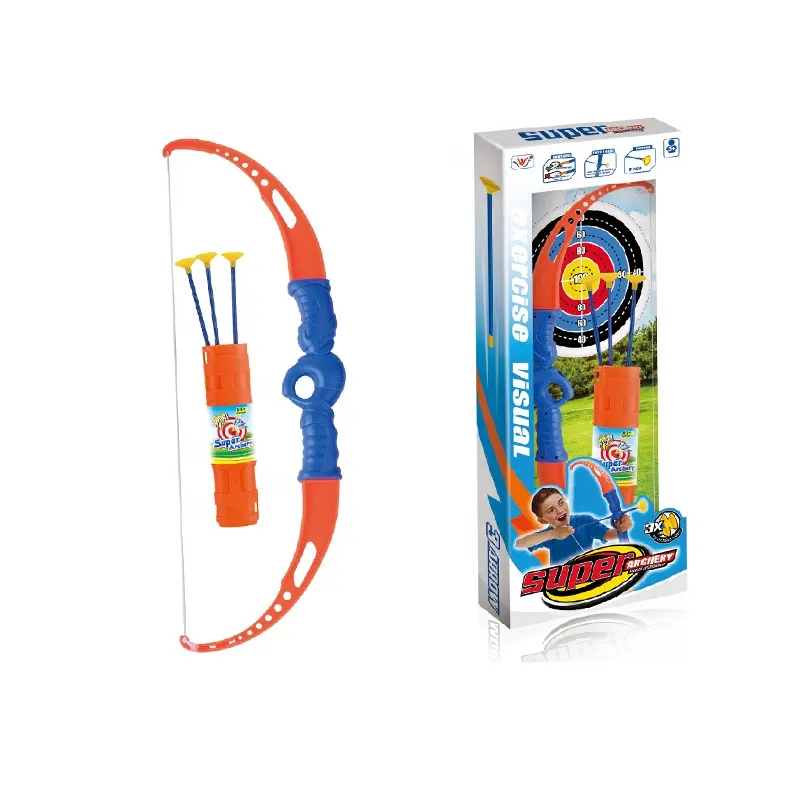 Outdoor Sports Shooting Games Bows And Narrows Toys Sets For Children Educational Archery Sucker Toys For Kids