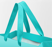 Sac en papier kraft carré recyclable avec poignée pour l'emballage de bougies et d'artisanat, logo personnalisé imprimé à l'écran prêt