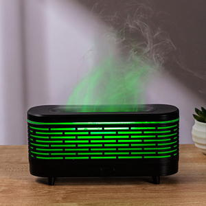 Wholesale 120ml Desktop 3D Humidifier <b>Home</b> Colorful Intelligent <b>Essential</b> Oil Silent Aroma Diffuser with Atmosphere Lights - Product Image 1