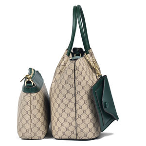 กระเป๋าถือสามชิ้นสำหรับผู้หญิงกระเป๋าพาดลำตัวอเนกประสงค์พิมพ์ลายสไตล์ใหม่ - Product Image 2