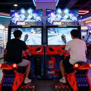 เครื่องเกมอาร์เคดรถสโนว์โมบิลขนาด 42 นิ้วสำหรับผู้ใหญ่ พร้อมคุณสมบัติหยอดเหรียญ - ผู้ผลิตเครื่องเกมจำลองการแข่งรถ - Product Image 6