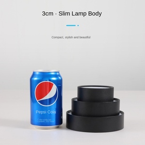 Lámpara colgante circular personalizada con luz LED lineal directa e indirecta para sala de estar - Product Image 2