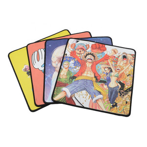Tigerwings-alfombrilla de ratón de 45x40 para juegos, alfombrilla de ratón resistente al agua, con borde cosido, color negro, el <span class=keywords><strong>mejor</strong></span> Anime rojo - Product Image 5