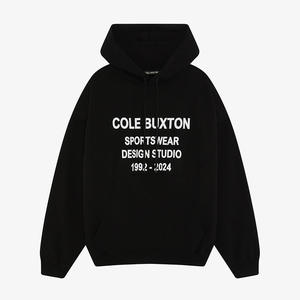 Venta caliente de calidad superior 100% Sudadera con capucha de algodón Heavyweight Print Streetwear Ropa de hombre Cole Buxton Sudadera con capucha de manga larga para hombres - Product Image 4