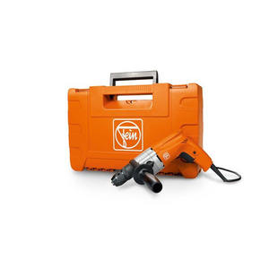 Perceuse portative Fein 600 W à vitesse variable, mandrin sans clé, outil électrique filaire avec boîte en plastique pour le perçage et le vissage DIY - Product Image 1