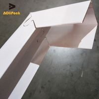 Protecteur de bord en carton recyclable en forme de U pour un transport de marchandises sécurisé