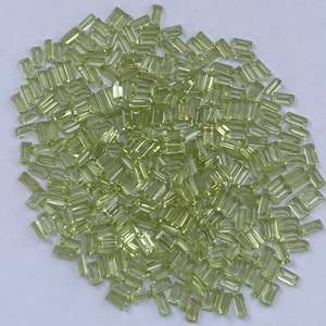 Peridoto Verde Natural de 2mm y 4mm, Corte Esmeralda Facetado, Corte Baguette, Piedras Sueltas para Joyería, Venta al Por Mayor, Certificado IGI, Grado AAA - Product Image 4