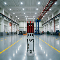 Prix usine – Unité de commutation annulaire (RMU) SIS modulaire isolée solide 12 kV, triphasée, IP67, entièrement étanche et sans entretien, en métal