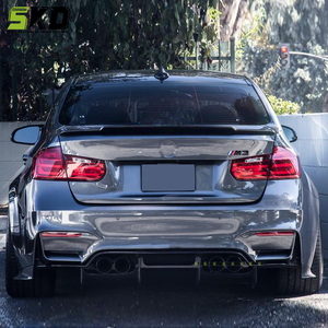 BMW F80 M3 F82 M4 2014〜2020ドライカーボンファイバーPSMタイプボディキットリアディフューザー用リアディフューザー - Product Image 3