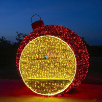 Lumière décorative LED extérieure suspendue personnalisable, imperméable, thème 3D, pour les événements de festivals de rue, IP65