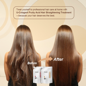 Tratamiento Capilar Alisante con Ácido Frutal U-colagent de YOGI CARE OEM, Hidratante y Reparador para Salón - Product Image 6