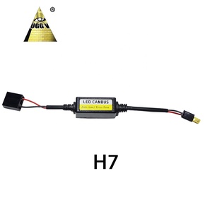 Canbus H1 H4 H7 <span class=keywords><strong>H11</strong></span> H13 9007 9004 <span class=keywords><strong>Decoder</strong></span> Anti-Ficker cablaggio resistore senza errori condensatore per lampadine a LED, confezione da 2 - Product Image 1
