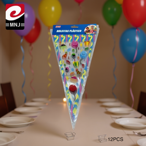 Set di 12 Sacchetti di Plastica per Caramelle, Decorazioni per Feste - Product Image 3