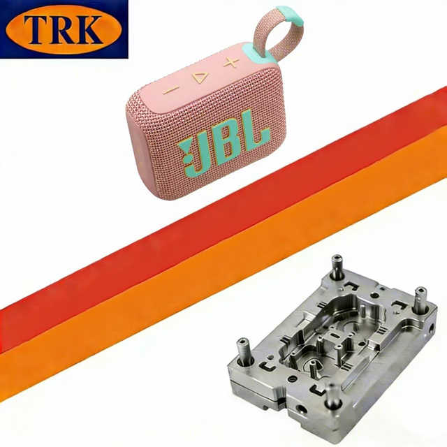 TRK Wear-Resistant Durable Two-Color Plastic Injection Mould Speaker Housing | Enhances Texture Digital Devices | Contact Us Now