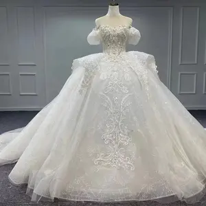 Jancember MN152 Pretty Dress Wedding Lace Unique Design Handmade Women Fashion Sexy Wedding Dress