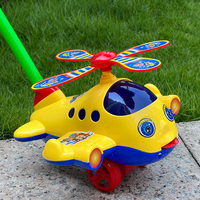 Jouets d'avion à propulsion manuelle pour enfants 2025, trotteurs pour bébés, pousseur pour apprendre à marcher, trotteur pour enfants, jouets d'avion pour enfants.