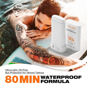 80 min protezione <span class=keywords><strong>solare</strong></span> impermeabile bastoncino illuminante per la cura della pelle protezione anti-UV protezione <span class=keywords><strong>solare</strong></span> <span class=keywords><strong>SPF</strong></span> 50 PA +++ protezione <span class=keywords><strong>solare</strong></span> in zinco impermeabile - Product Image 2