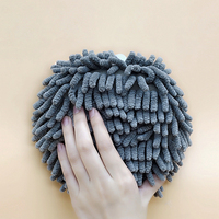 Esun Essuie-mains en boule de chenille super moelleux à séchage rapide et à haute absorption pour la maison et la salle de bain.