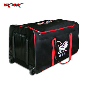 Sac de voyage à roulettes haute capacité avec poignée rétractable pour équipement de gardien de but adulte pour le hockey sur glace - Product Image 2