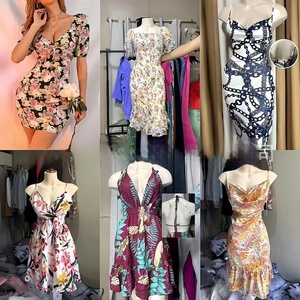 Nuevo Vestido de Verano con Estampado Floral, Escote Bardot, Cintura Ajustada, Ropa de Mujer en Stock - Product Image 6