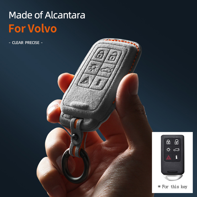 For Old Volvo XC60 V40 V60 X60l S80 I Car Keychain Cover Accessories Key Fob Holder