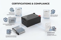 Paket Baterai Lithium LiFePO4 Kapasitas Tinggi 60V 300Ah untuk Kendaraan Listrik, Golf Cart, Kendaraan Utilitas, OEM, ODM