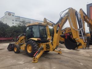 Meilleure vente de chargeuse-pelleteuse CAT 428F d'occasion de haute qualité en bon état avec composants centraux moteur de pompe à engrenages - Product Image 6