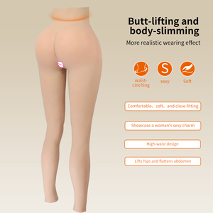 Pantalones de silicona para mujer con caderas grandes y nalgas artificiales insertables, pantalones acolchados de silicona biónica para realzar las nalgas, Nalgas de Silicona - Product Image 6