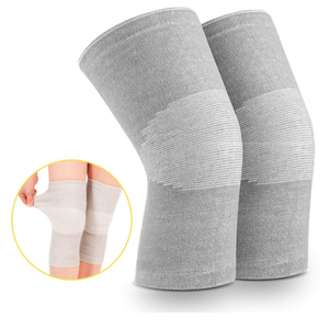 Manchon de genou de Compression en bambou de charbon de bois - Product Image 3