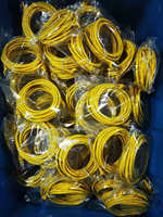 Multiwarna 1ft 3ft 5ft kabel Patch Cat5 Cat6 Cat6A Cat7 Cat8 kabel Internet 4 pasang 24AWG UTP SFTP kabel Patch