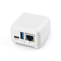 NanoPi NEO3 Super Tiny 1GB/2GB DDR4 RAM Placa de desarrollo con Quad-Core Rockchip RK3328 A53 Router de nueva generación