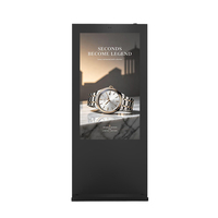NAS NASOTS55 - Quiosco Digital LCD para Exteriores de 32 Pulgadas, Alto Brillo (2500 Nits), Resistente al Agua (IP65), con SDK y CMS Basado en la Nube, de Pie