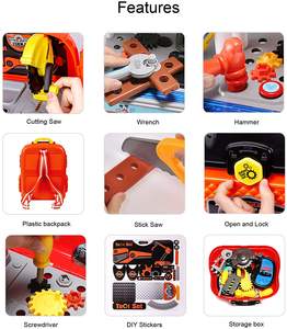 Juego <span class=keywords><strong>de</strong></span> <span class=keywords><strong>herramientas</strong></span> <span class=keywords><strong>de</strong></span> construcción para niños y niñas <span class=keywords><strong>de</strong></span> 3 a 12 años, regalo ideal - Product Image 4