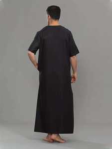 HARAMAIN Nueva ropa musulmana marroquí para hombre hecha con algodón puro de Corea, cómoda y con un alto contenido de algodón. - Product Image 3
