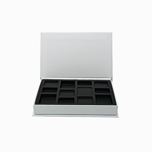 Custom Logo Magnetic Book Shape Gift <b>Box</b> with Embossing Matt Lamination UV Coating Sponge Lining for <b>Wedding</b> Chocolate Packaging - Product Image 1