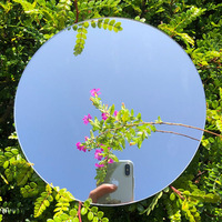 Panneau Miroir Flexible en Acrylique Argenté pour Décoration Murale Intérieure LANXINXI, Découpe Laser, Tailles Personnalisables