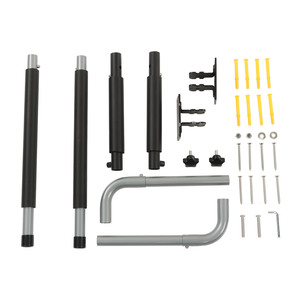 Supports de rangement pour kayaks, crochets de rangement robustes pour garage, fixation murale, longueur extensible, supports pour planches de <span class=keywords><strong>surf</strong></span> et vélos - Product Image 1