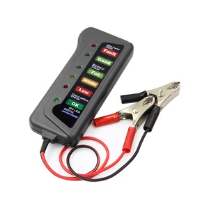 Comprobador de batería Digital Universal de 12V para coche, herramienta analizadora de herramientas con 6 LED para comprobar el estado de la batería - Product Image 4