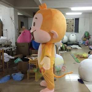 Funtoys Big Head Monkey Fancy Dress Adulto Animal <span class=keywords><strong>de</strong></span> dibujos animados Cosplay Mascot Costume Animal Carnival - Product Image 2