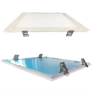 Led sidelit Bảng điều chỉnh ánh sáng 6060 2ftx2ft 2ftx4ft 620x620mm siêu mỏng 30W 40W 60W lõm dẫn Trần Bảng điều khiển ánh sáng với mùa xuân Clip - Product Image 1