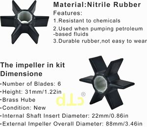 ชิ้นส่วนเครื่องจักรก่อสร้างชุดซีลปั๊<span class=keywords><strong>ม</strong></span>น้ำพร้อม807929A1สำหรับ<span class=keywords><strong>ชุด</strong></span><span class=keywords><strong>ซ่อม</strong></span>ปั๊มน้ำส่วนบนของปรอท p/n X-Ref: 817275Q05 - Product Image 5