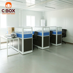 Cbox Maison préfabriquée modulaire en panneaux sandwich, facile à assembler, mobile, multi-étages, de luxe, pour hôtel, bureau, dortoir, conteneur à plat - Product Image 4