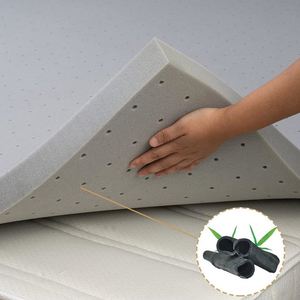 Đệm lót nệm cao su non tre mát mẻ 3 inch, cỡ Queen/King - Product Image 3