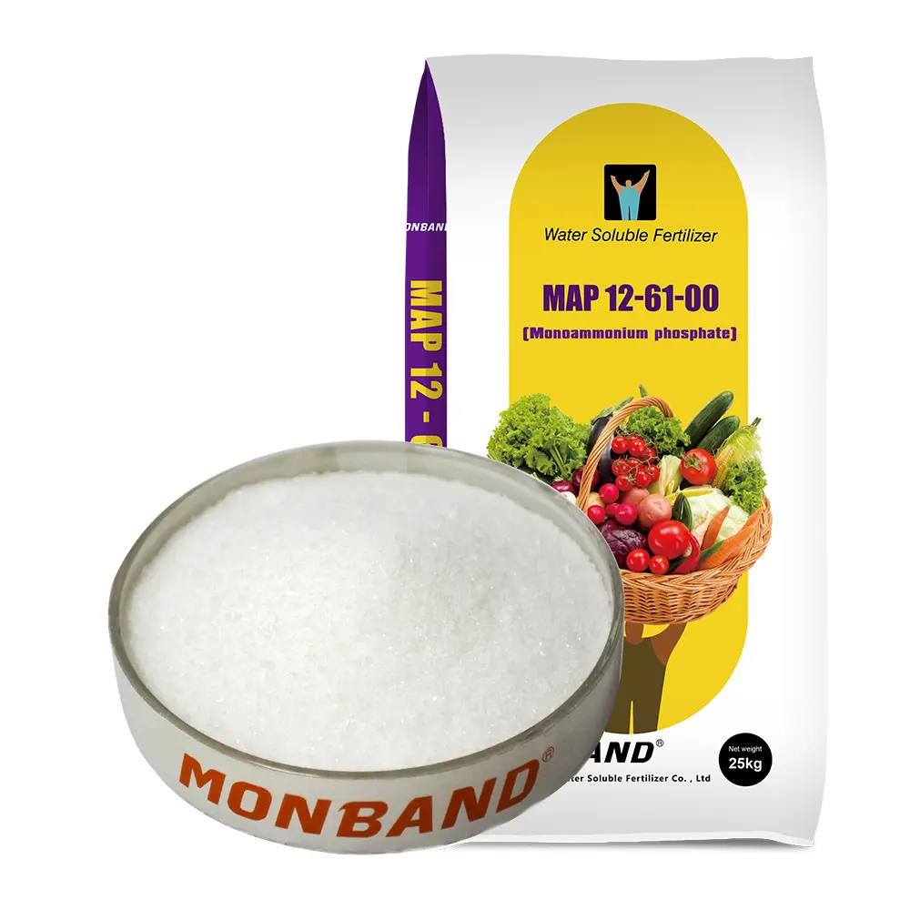 Monoammonium Phosphate MAP 12-61-00 Water Soluble Fertilizer , 61% phosphat P2O5 niedrigen preis